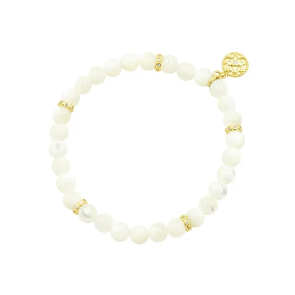 Color Theory Matte Bead Stretch Bracelet thumb image 1
