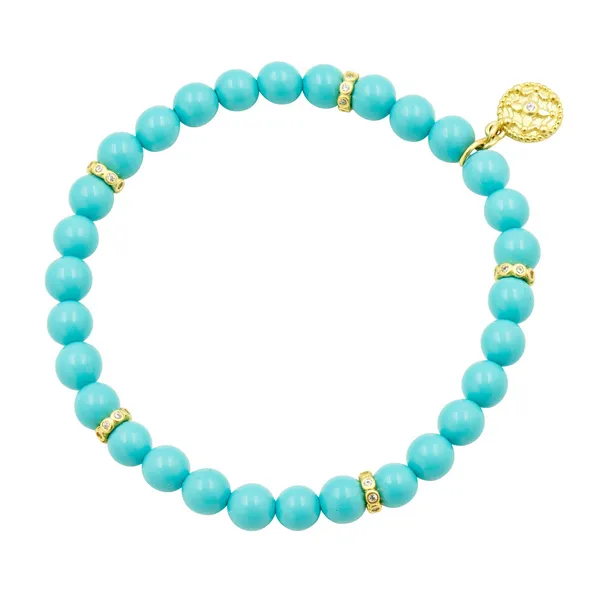 Matte Bead Stretch Bracelet thumb image 1