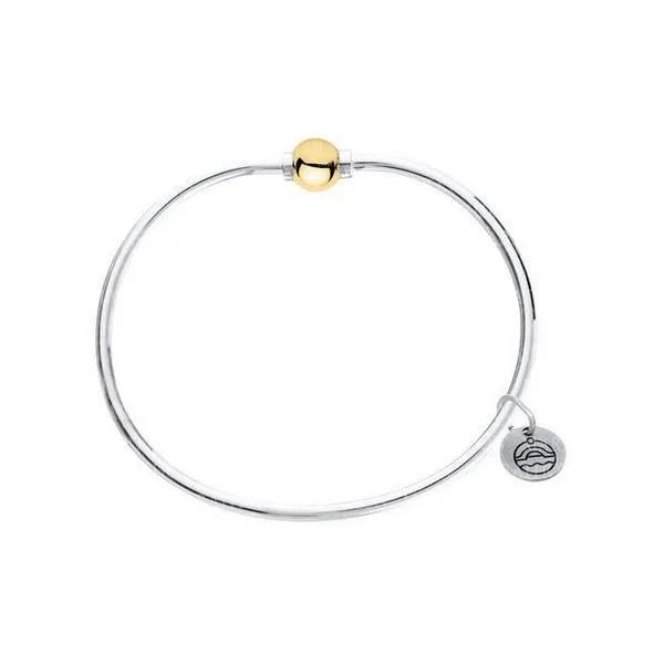 Classic Single Ball Two Tone Cape Cod Bracelet Baxter's Fine Jewelry Warwick, RI