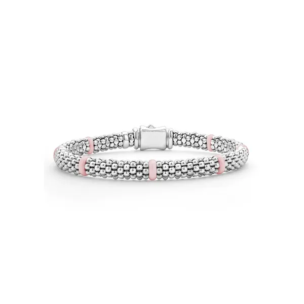 Ceramic Station Caviar Bracelet | 6mm Baxter's Fine Jewelry Warwick, RI