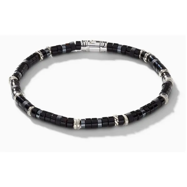 Heishi Bracelet, Sterling Silver