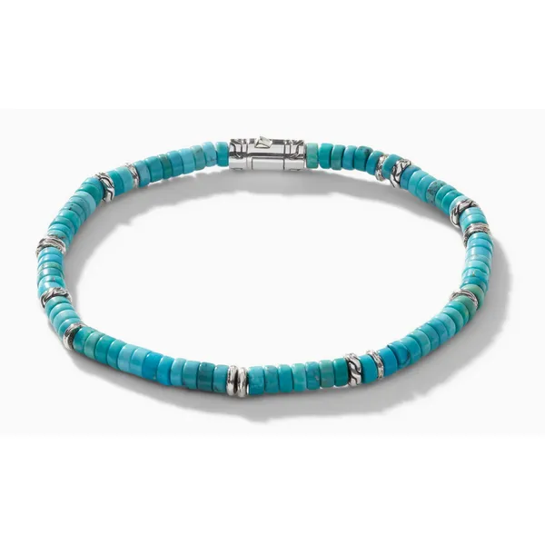 Heishi Bracelet, Sterling Silver Baxter's Fine Jewelry Warwick, RI