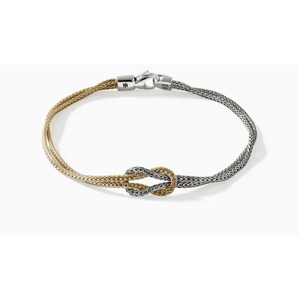 Love Knot Bracelet, Gold, Silver, 1.8MM Baxter's Fine Jewelry Warwick, RI