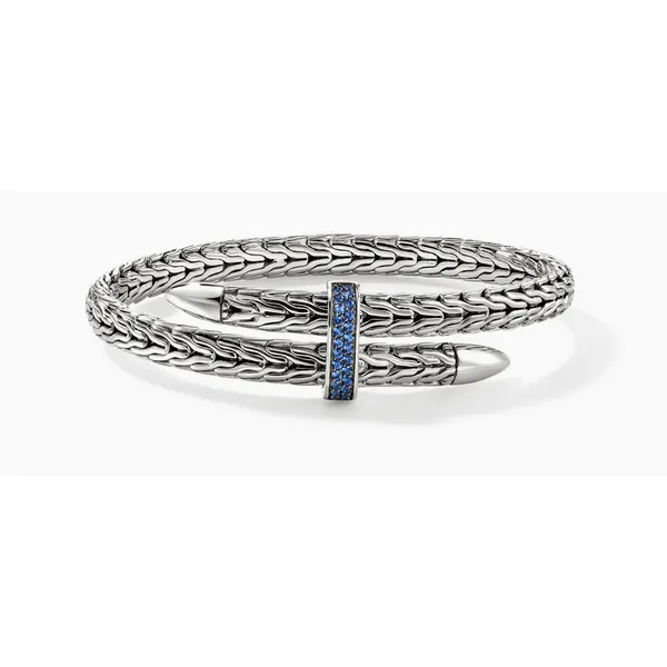 Spear Flex Cuff, Sterling Silver, Gemstones Baxter's Fine Jewelry Warwick, RI