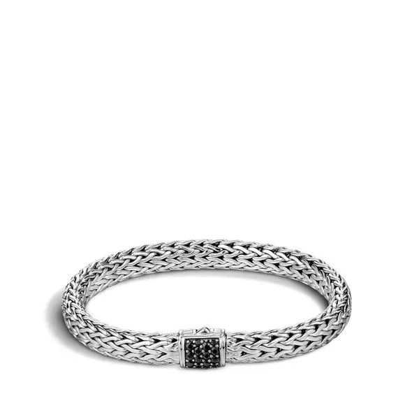 Chain Bracelet with Black Sapphire Baxter's Fine Jewelry Warwick, RI
