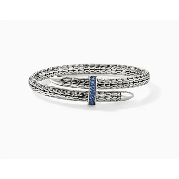 Spear Flex Cuff, Sterling Silver, Gemstones Baxter's Fine Jewelry Warwick, RI