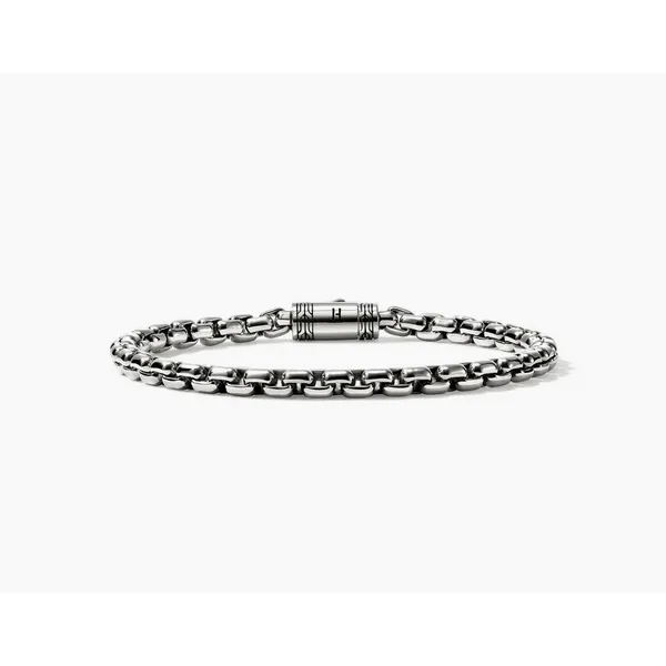 Box Chain Bracelet, Sterling Silver, 4.8MM