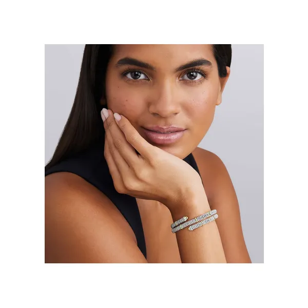 Two-Tone Caviar Versa Wrap Bracelet 7\