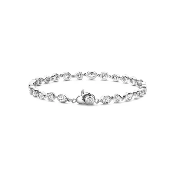 Sterling Silver CZ Tennis Bracelet Baxter's Fine Jewelry Warwick, RI