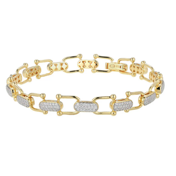 Aurora CZ Sterling Silver Bracelet Baxter's Fine Jewelry Warwick, RI