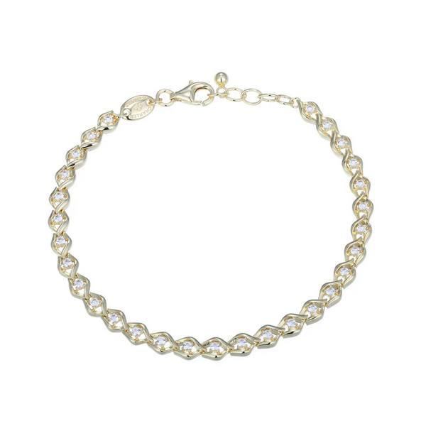 Created White Sapphire Line Bracelet Baxter's Fine Jewelry Warwick, RI