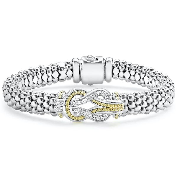 Two Tone Knot Caviar Bracelet Baxter's Fine Jewelry Warwick, RI