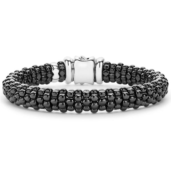 Classic 9mm Black Ceramic Bracelet Baxter's Fine Jewelry Warwick, RI