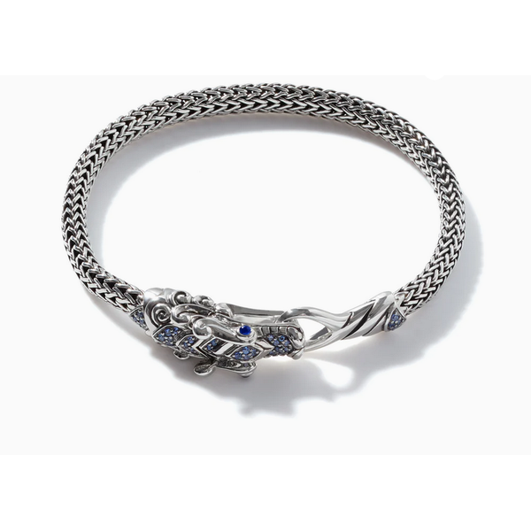 Naga Bracelet, Sterling Silver, Pavé, 5MM Baxter's Fine Jewelry Warwick, RI