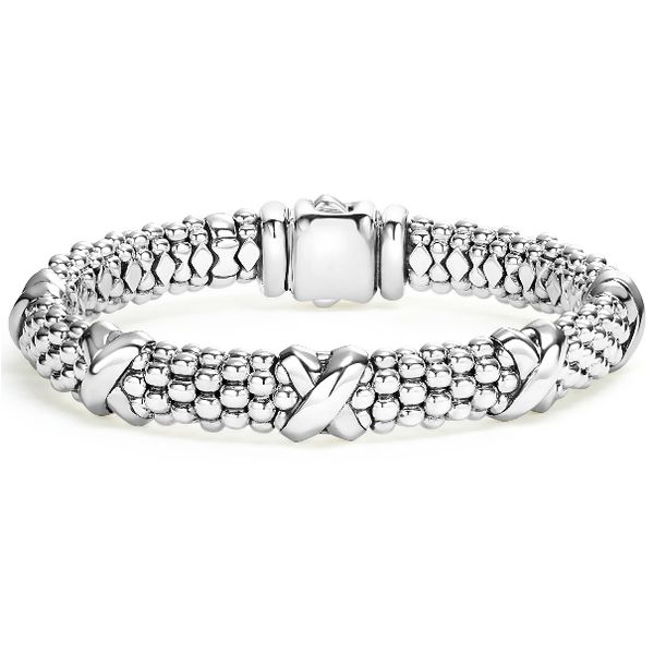 Five Station X Caviar Bracelet | 9mm Baxter's Fine Jewelry Warwick, RI