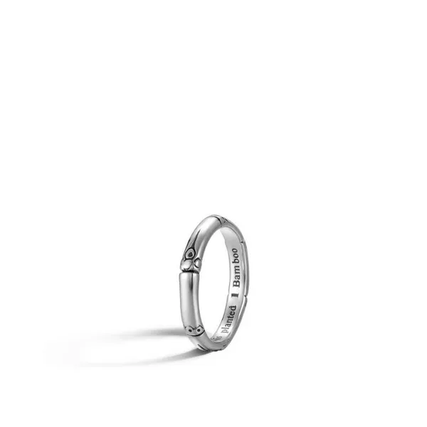 Bamboo Band Ring thumb image 1