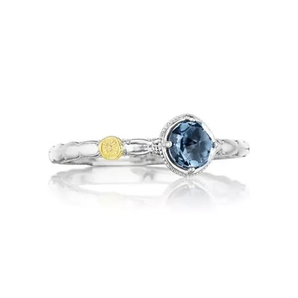 Tacori Petite Simply Gem Ring featuring London Blue Topaz