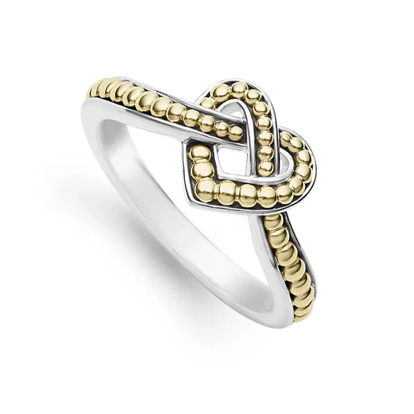 Small Two Tone Heart Ring Baxter's Fine Jewelry Warwick, RI