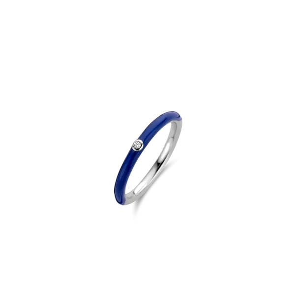 TI SENTO - Milano Ring - Lapis Baxter's Fine Jewelry Warwick, RI