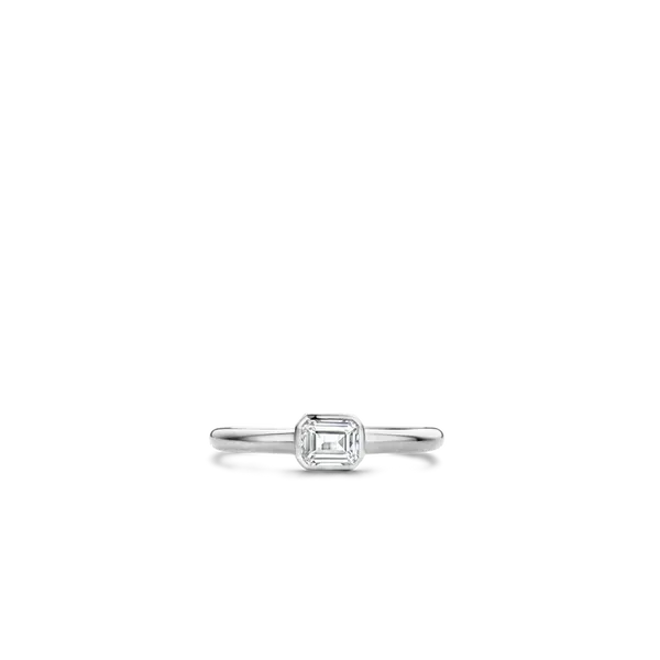 Silver CZ Ring thumb image 2