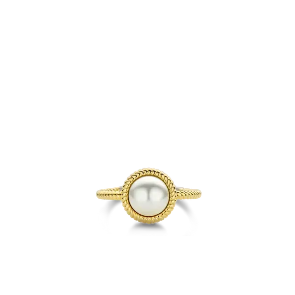 Gold Plated Pearl Ring thumb image 2