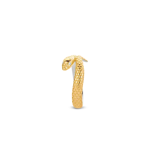 Gold Plated Snake Ring thumb image 2