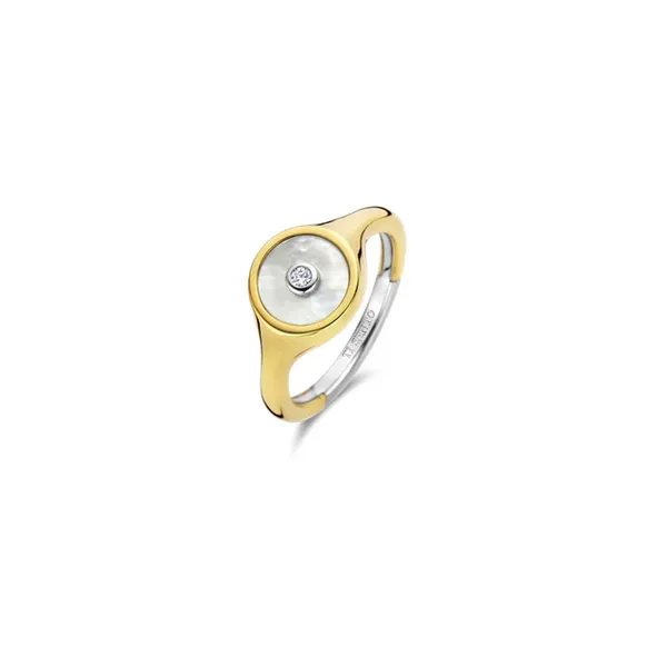 Two Tone Mother of Pearl Ring Baxter's Fine Jewelry Warwick, RI