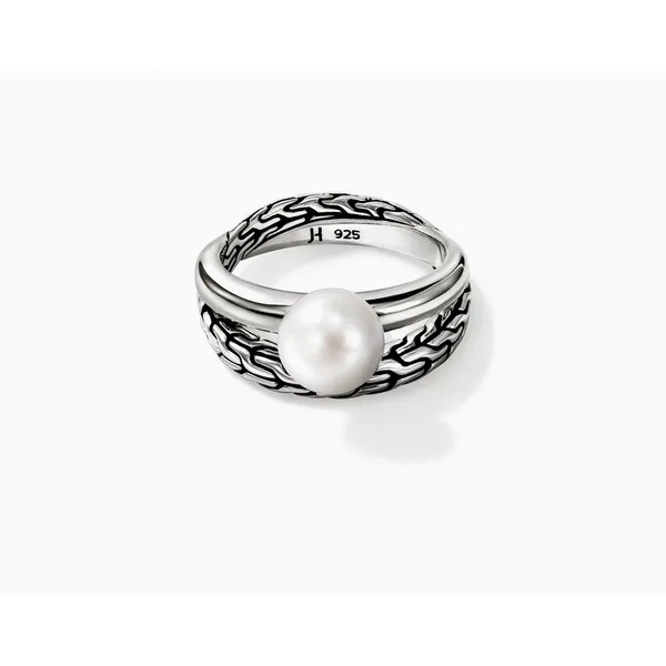 Essential Pearl Ring, Sterling Silver Baxter's Fine Jewelry Warwick, RI