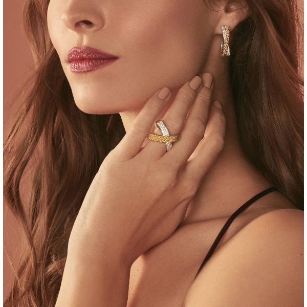 X Caviar Diamond Ring Image 3 Baxter's Fine Jewelry Warwick, RI