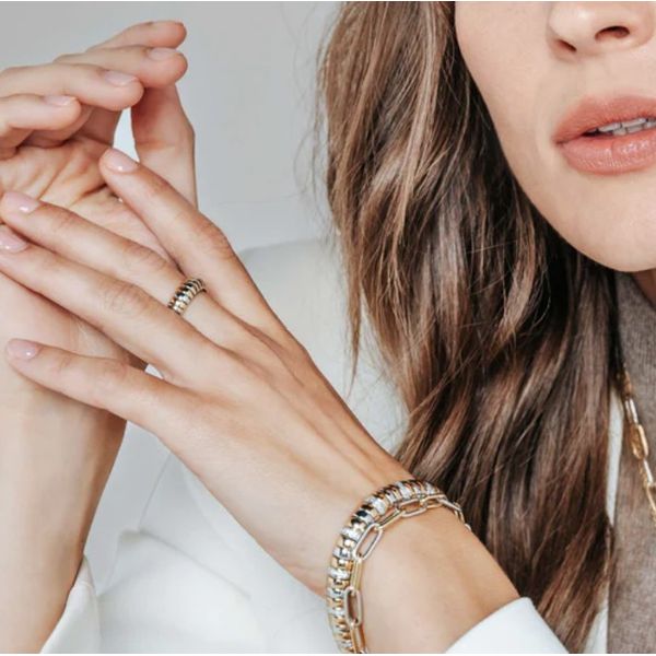 Vintage Bicolor Ring Image 2 Baxter's Fine Jewelry Warwick, RI