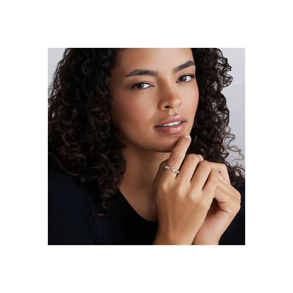 Two-Tone Mini Versa Stacking Ring Image 2 Baxter's Fine Jewelry Warwick, RI