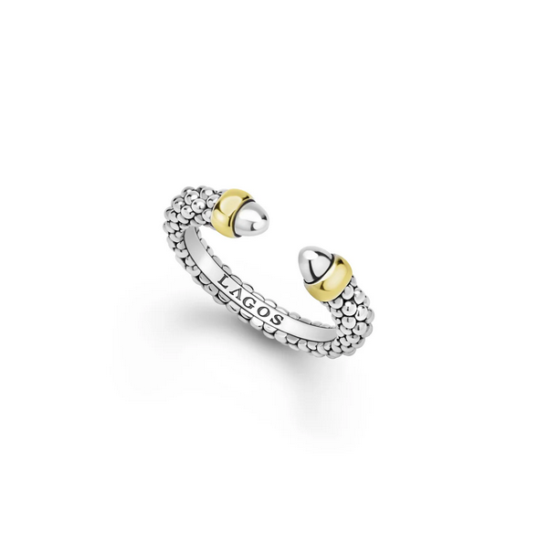 Two-Tone Mini Versa Stacking Ring Baxter's Fine Jewelry Warwick, RI