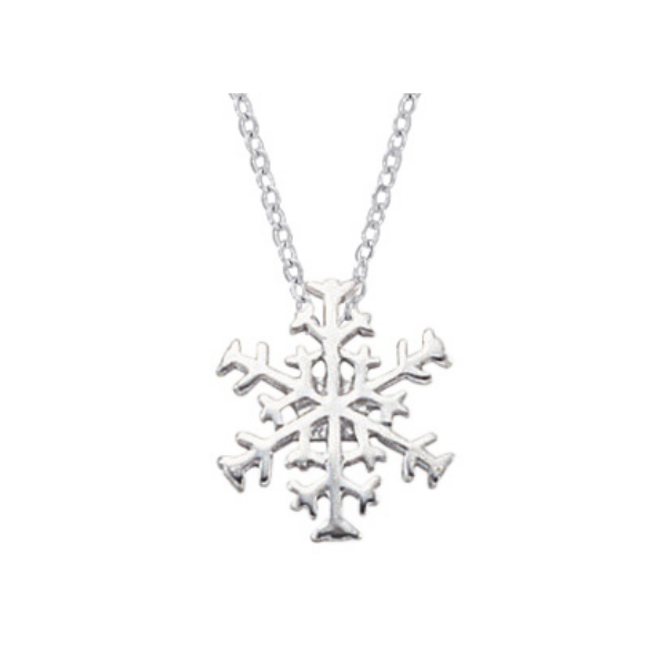 Sterling Silver Snowflake Pendant Baxter's Fine Jewelry Warwick, RI