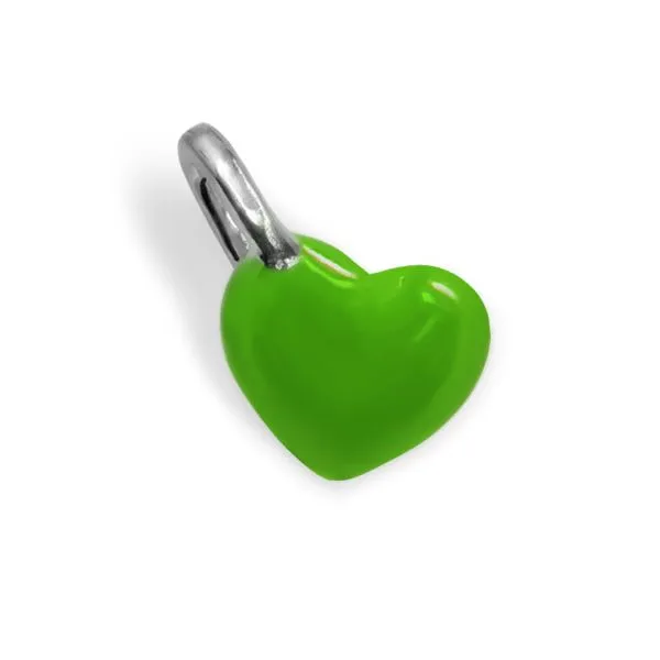 Mini Additions™ Green Enamel Heart Baxter's Fine Jewelry Warwick, RI