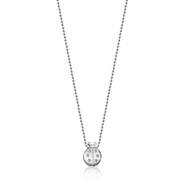 Sterling Silver Luck Ladybug Necklace Baxter's Fine Jewelry Warwick, RI