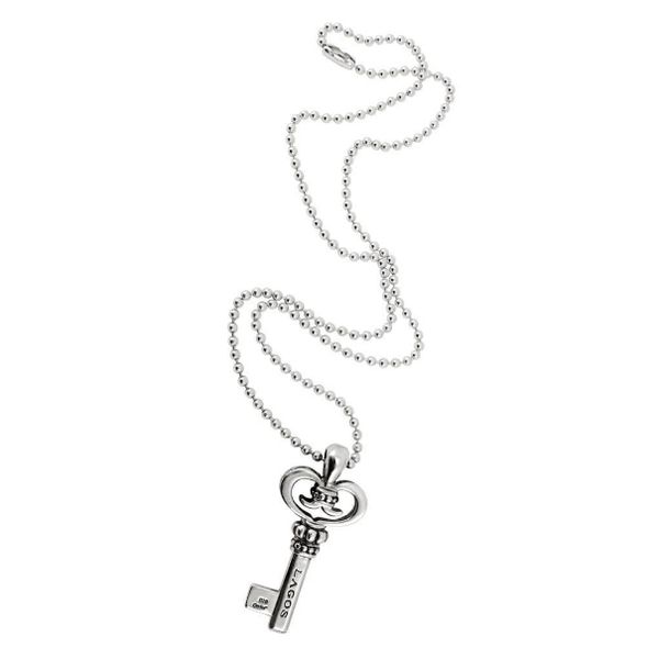 Key Pendant Necklace Image 2 Baxter's Fine Jewelry Warwick, RI