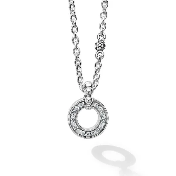 Diamond Circle Pendant thumb image 1