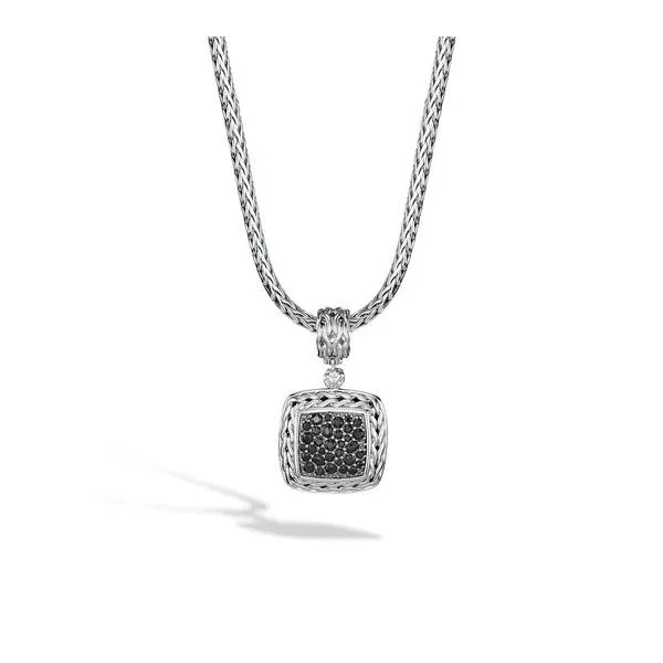Classic Chain Enhancer With Black Sapphire 001 640 04760 Baxter S Fine Jewelry Warwick Ri