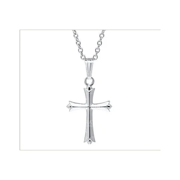 Childrens Sterling Silver Cross Baxter's Fine Jewelry Warwick, RI