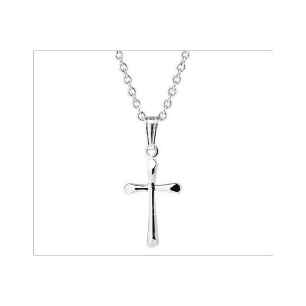 Childrens Sterling Silver Cross Baxter's Fine Jewelry Warwick, RI