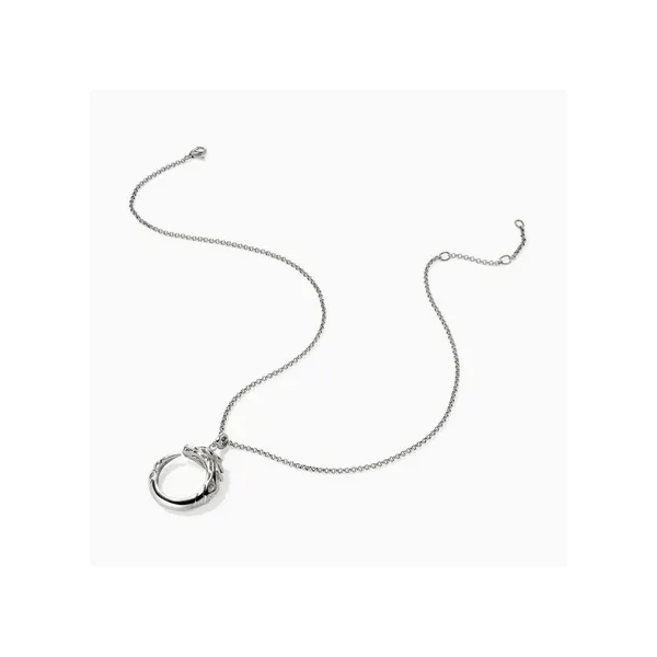 Naga Pendant Necklace, Sterling Silver