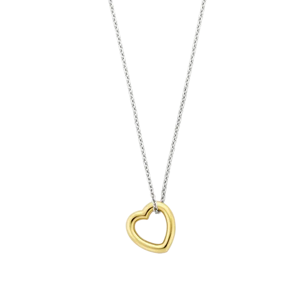 Gold Plated Heart Necklace Baxter's Fine Jewelry Warwick, RI