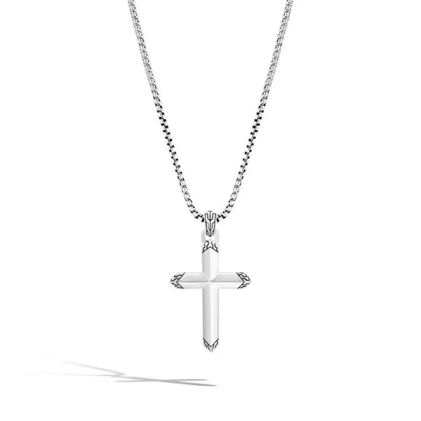 Classic Chain Cross Pendant Necklace