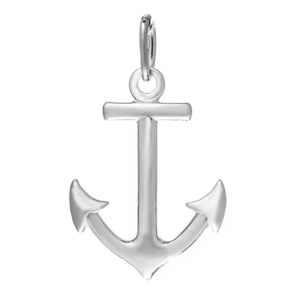 Sterling Silver Anchor Necklace Baxter's Fine Jewelry Warwick, RI