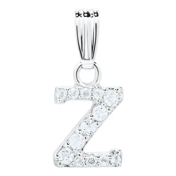 Sterling Silver Childrens Initial Necklace - Z Baxter's Fine Jewelry Warwick, RI