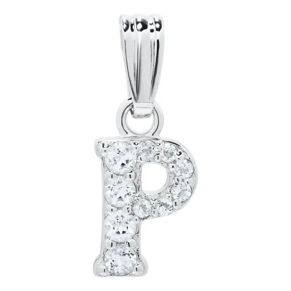 Sterling Silver Childrens Initial Necklace - P Baxter's Fine Jewelry Warwick, RI