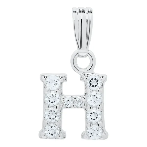Sterling Silver Childrens Initial Necklace - H Baxter's Fine Jewelry Warwick, RI