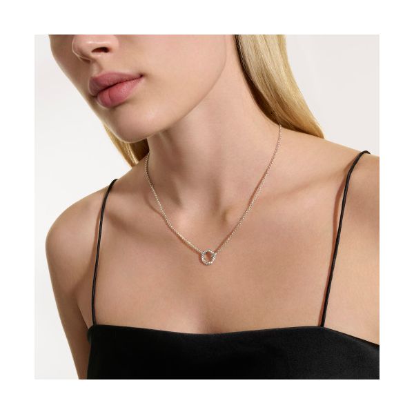 JH Essential Pavé Necklace Image 2 Baxter's Fine Jewelry Warwick, RI