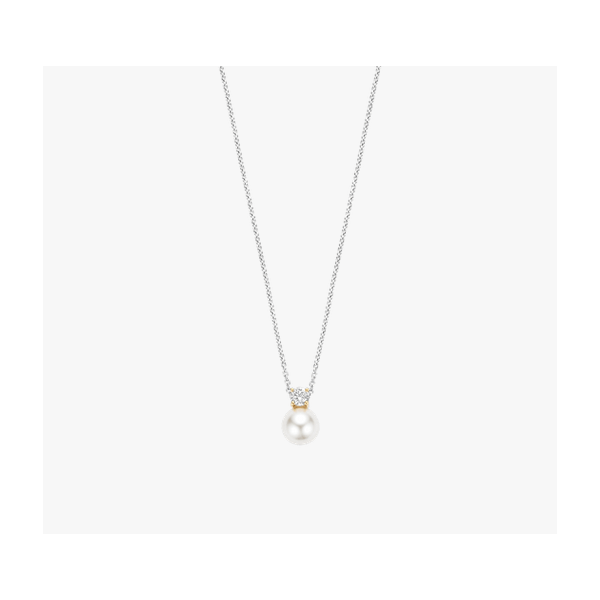 CZ Pearl Necklace Baxter's Fine Jewelry Warwick, RI