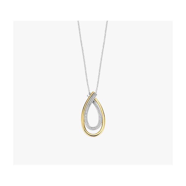 Organic Zirconia Necklace Baxter's Fine Jewelry Warwick, RI